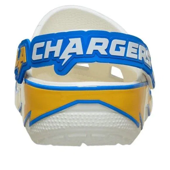 Сабо Crocs x NFL Classic Clog Los Angeles Chargers 'White Blue' 213170-90H, белый — фото 3