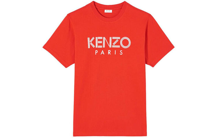 

SS22 Paris Повседневная футболка Красная Kenzo, красный