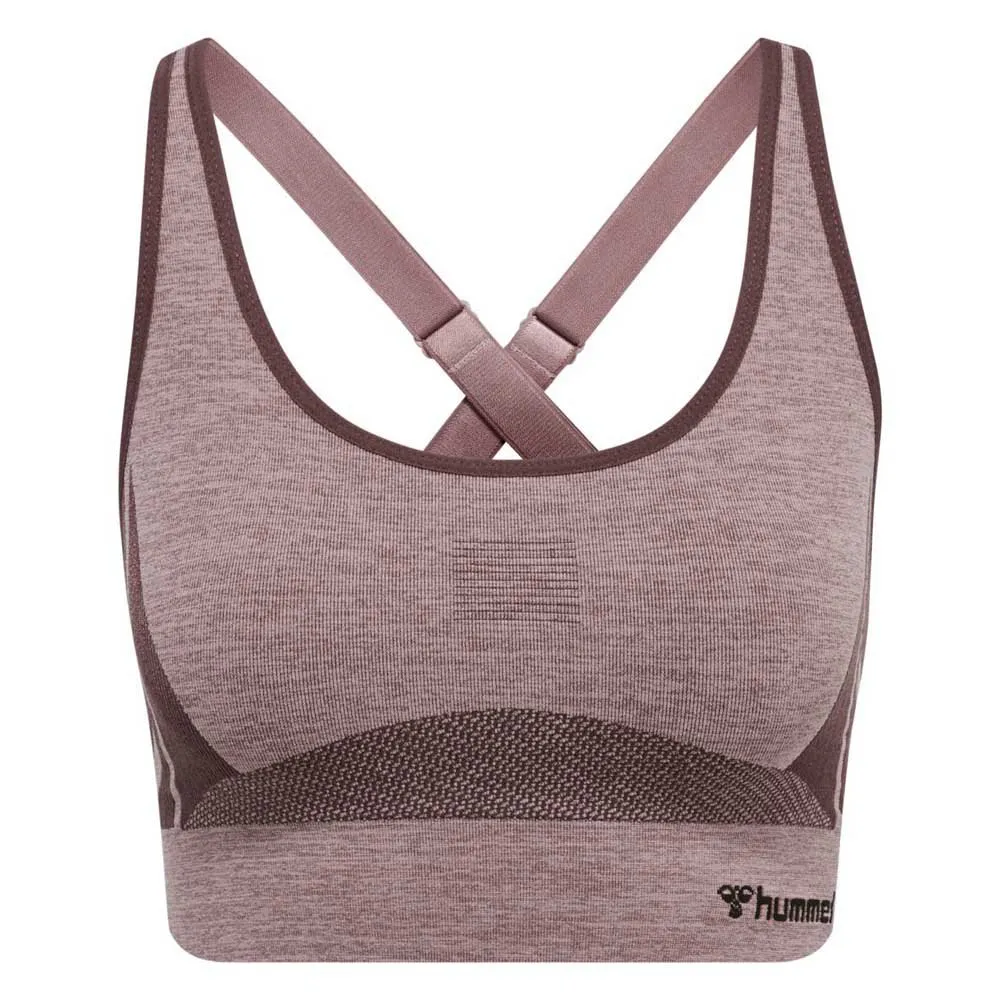 

Спортивный бюстгальтер Hummel Cleaa Sports Seamless, серый