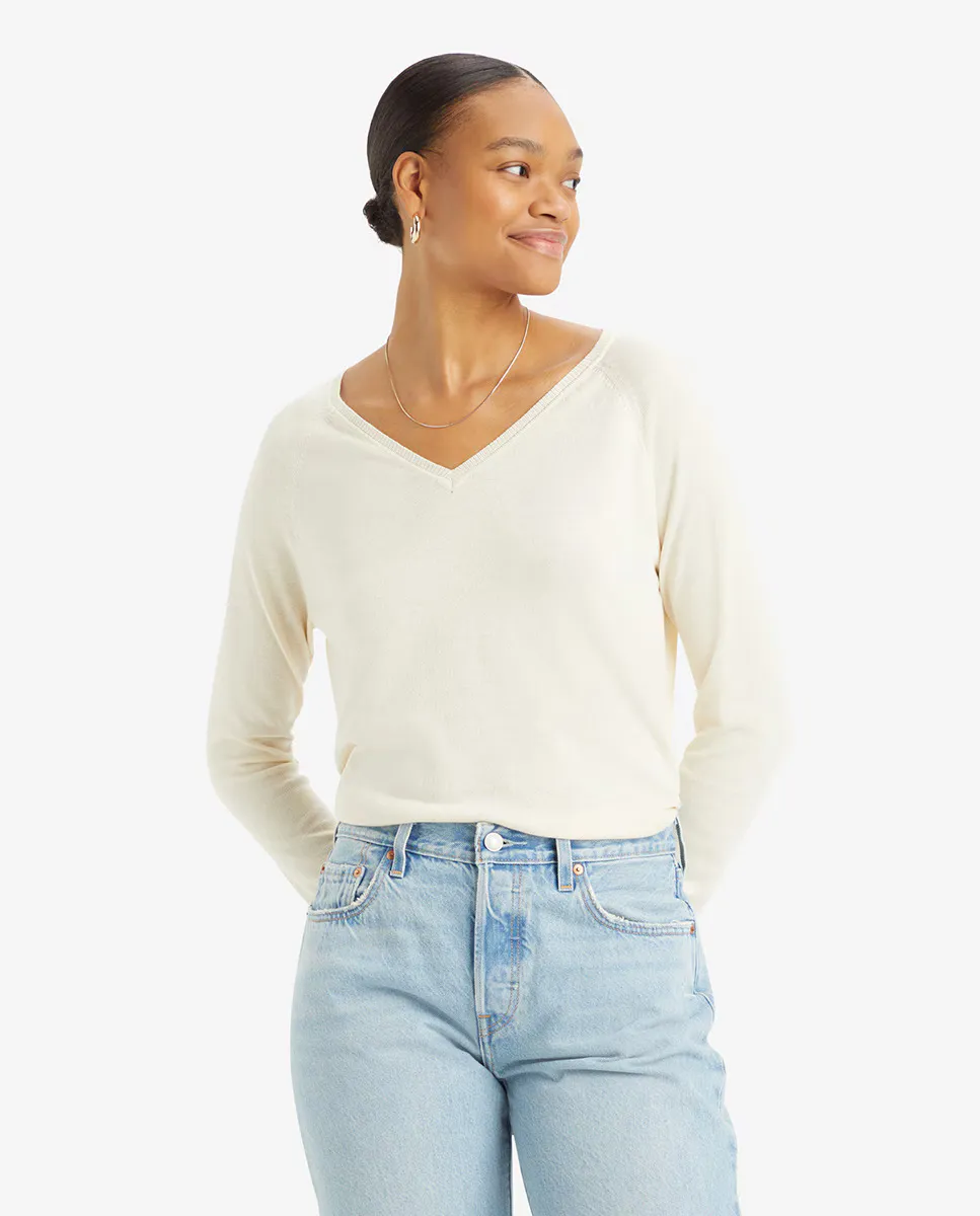 

Женский свитер с длинным рукавом Levi's, кремовый