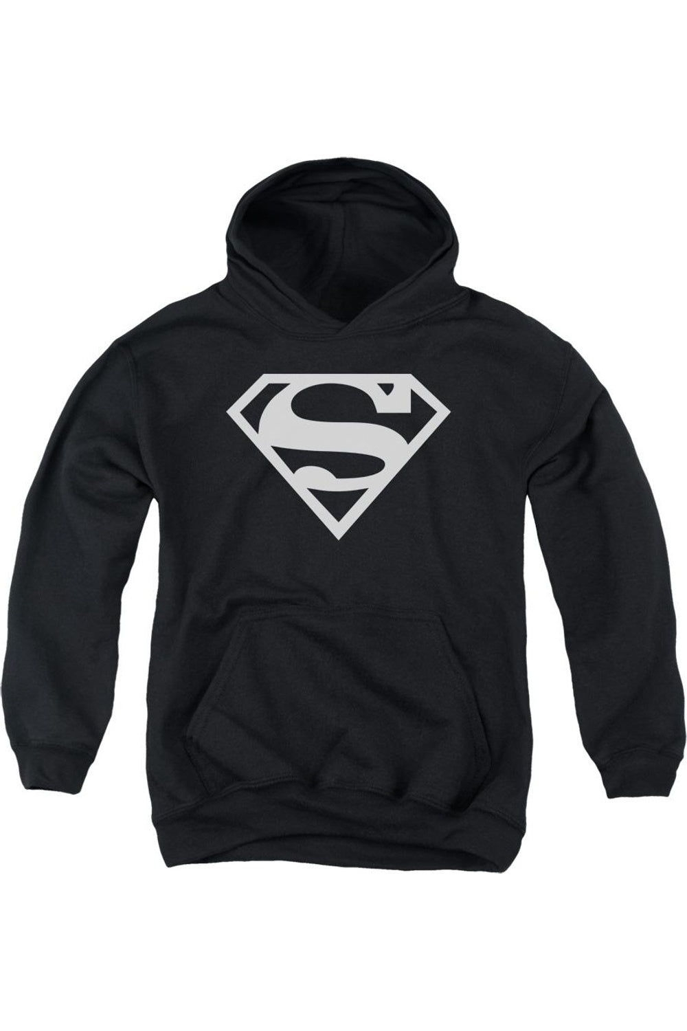 

Толстовка с капюшоном и логотипом Superman для подростков Gildan, черный