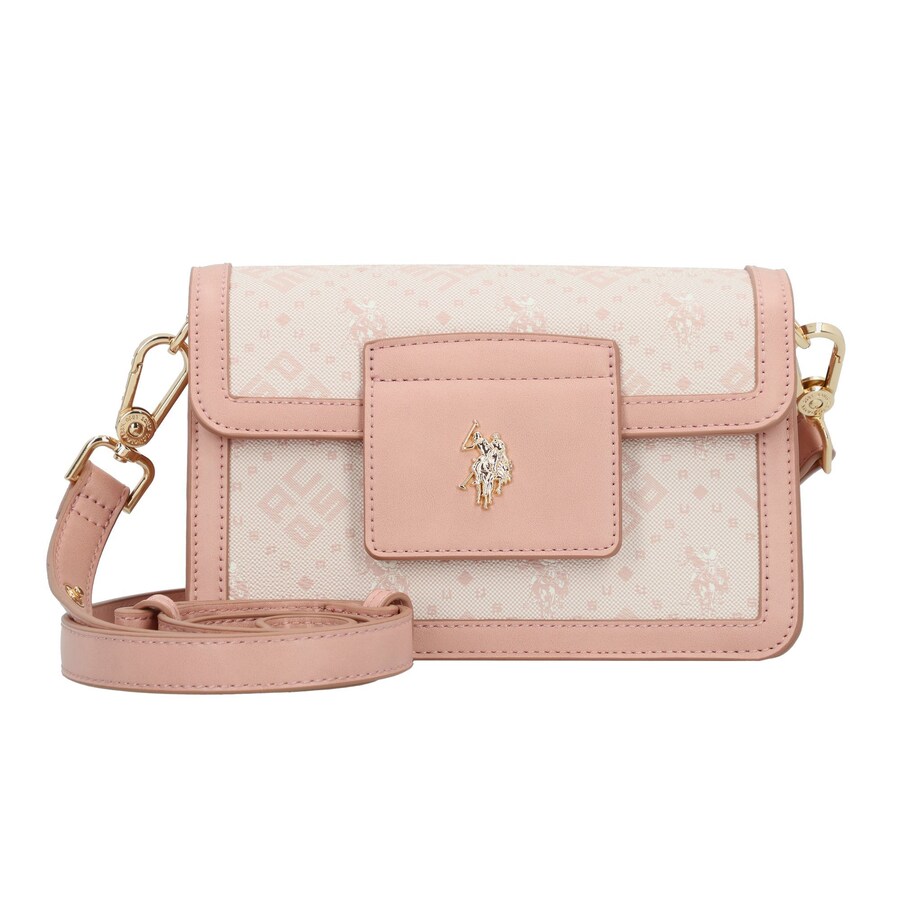 

Сумка через плечо U.S. POLO ASSN. New Hampton, светло-розовый