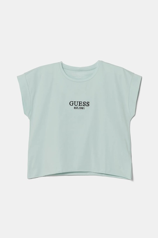 

Детская футболка Guess, бирюзовый