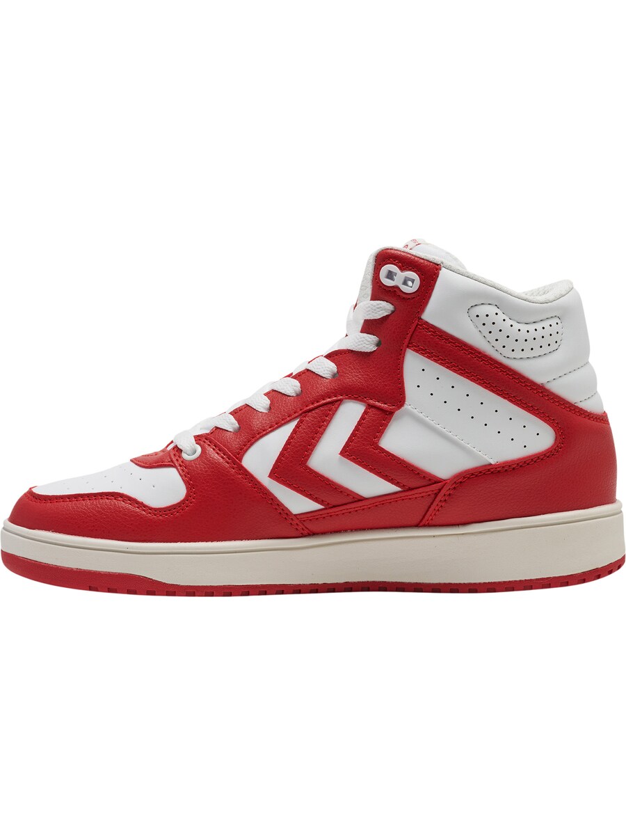 Высокие кроссовки Hummel, цвет Dark red/White — фото 4