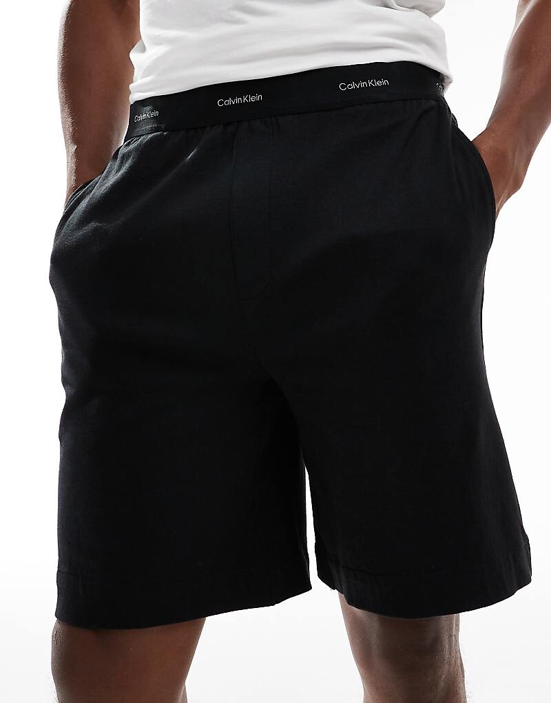 

Черные шорты для сна Calvin Klein Modern Cotton