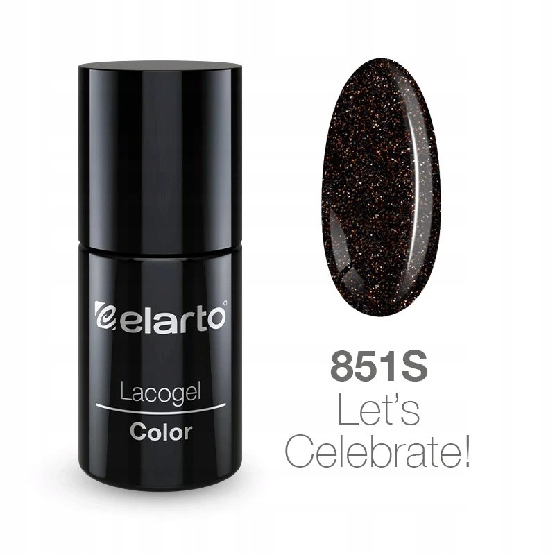 

Elarto Lacogel 851S Let's Celebrate Limited Гибридный лак для ногтей