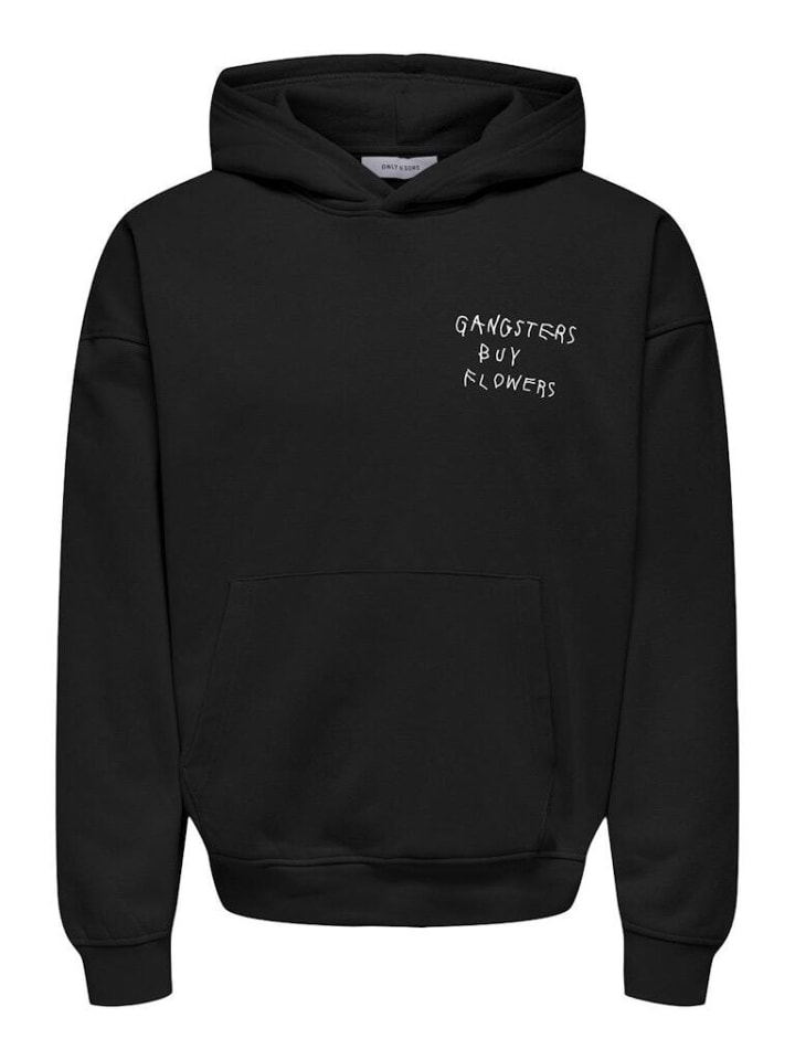 

Толстовка Only&Sons Sweatshirt, черный