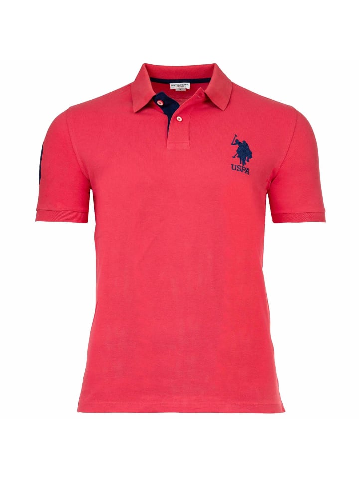 

Футболка поло U.S. Polo Assn., красный