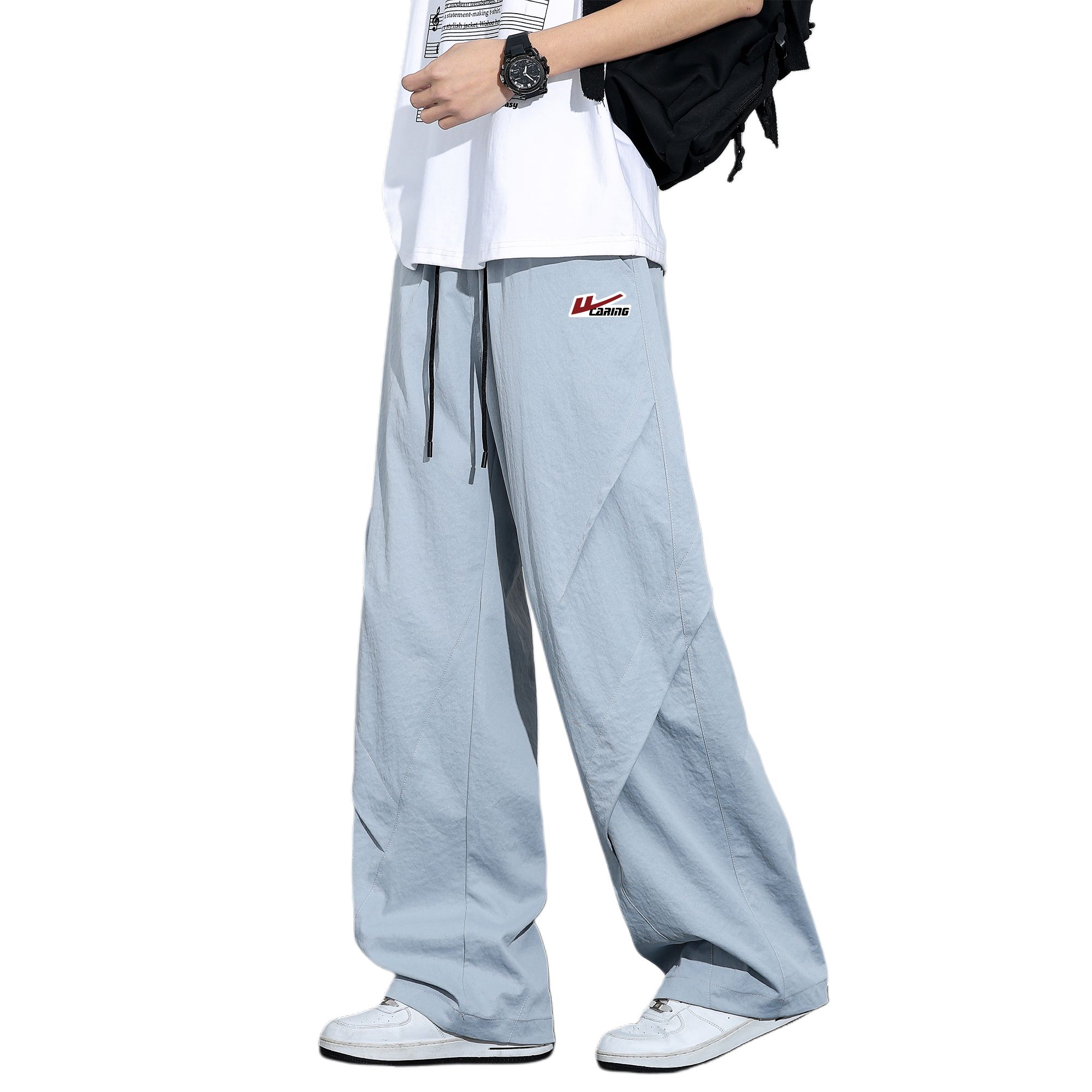 

Коллекция Riding The Wind Карго-штаны Unisex WARRIOR, серый синий (diy badge)