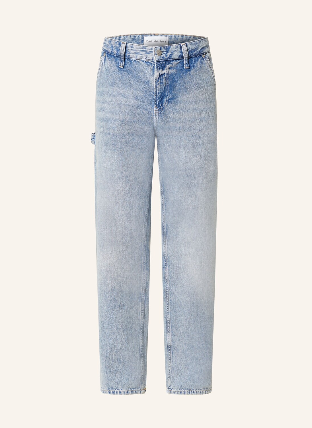 

Джинсы 90-х прямого кроя Calvin Klein Jeans, синий