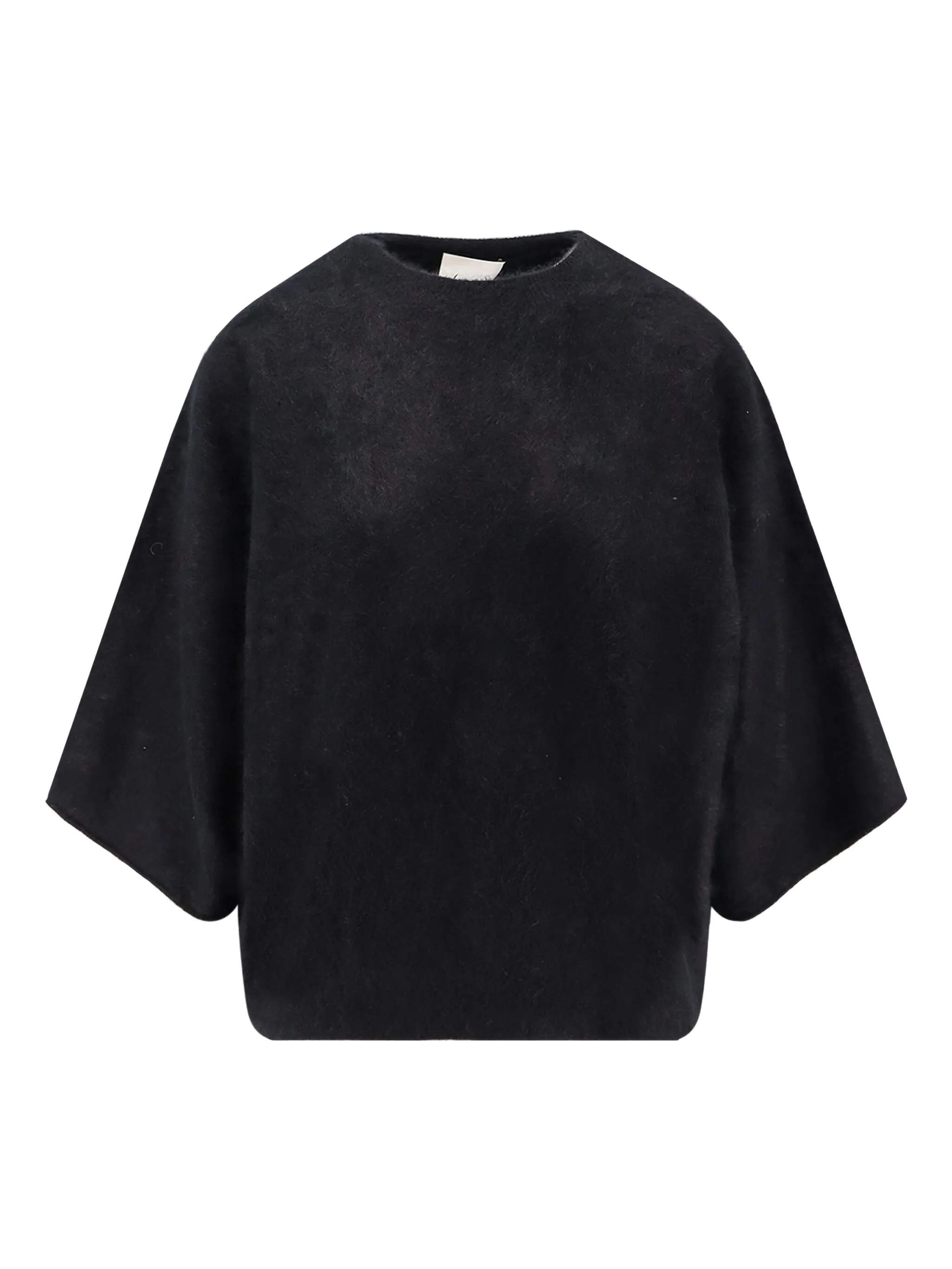 

Свитер с короткими рукавами Nude, черный