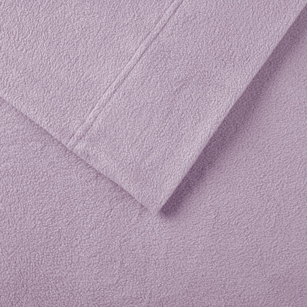 

Комплект ультрамягкого постельного белья из микрофлиса True North от Sleep Philosophy, цвет Lavender