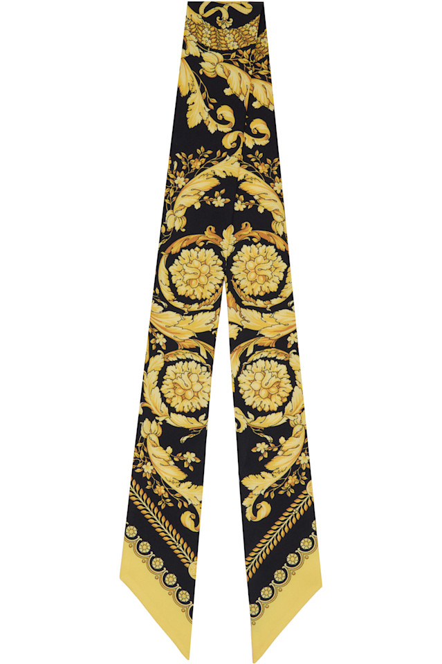 

Шелковый шарф Barocco Versace, мультиколор