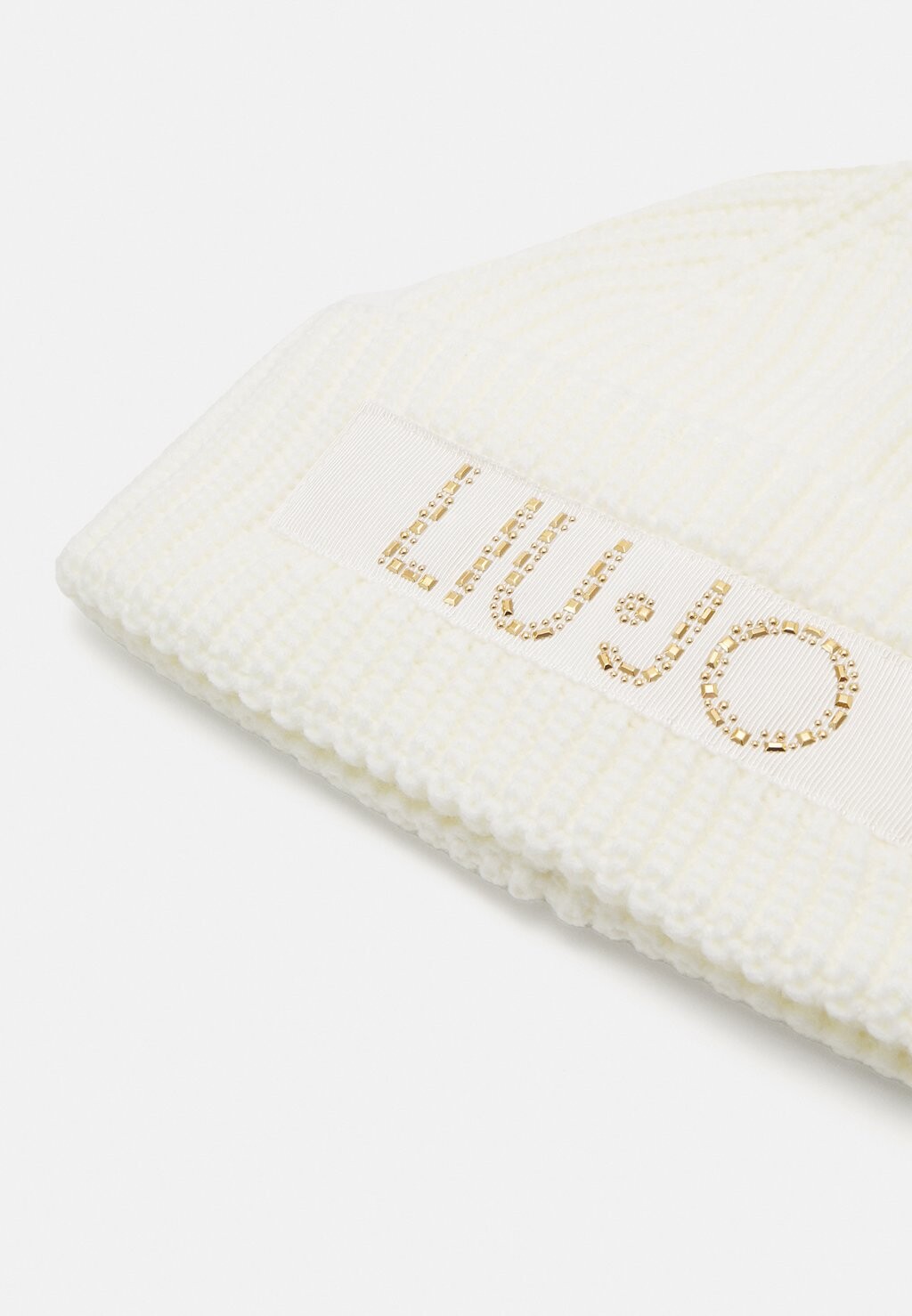 

Бейсболка BEANIE CON LOGO LIU JO, кремовый