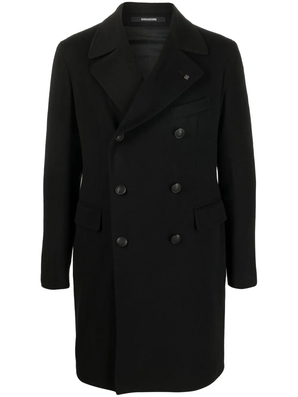 

Двубортное пальто Tagliatore, черный