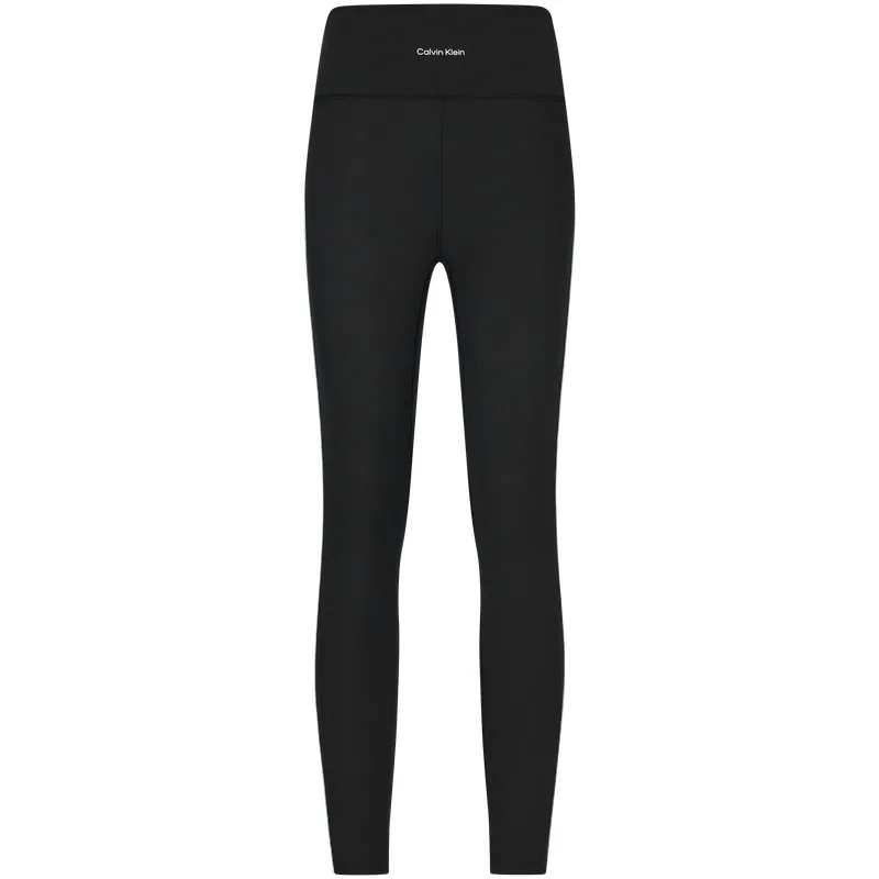 Вязаные спортивные штаны женские Calvin Klein, UB1-Space Black — фото 3