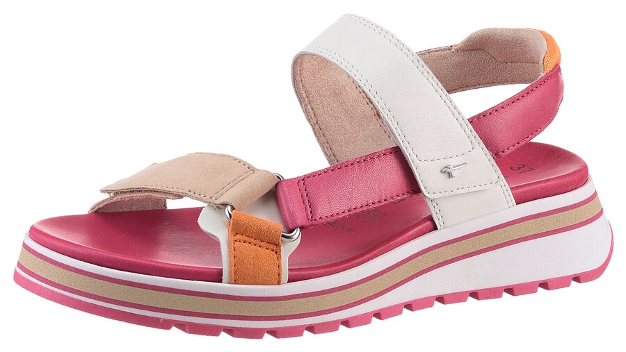 Сандалии Tamaris, Fuchsia/Powder