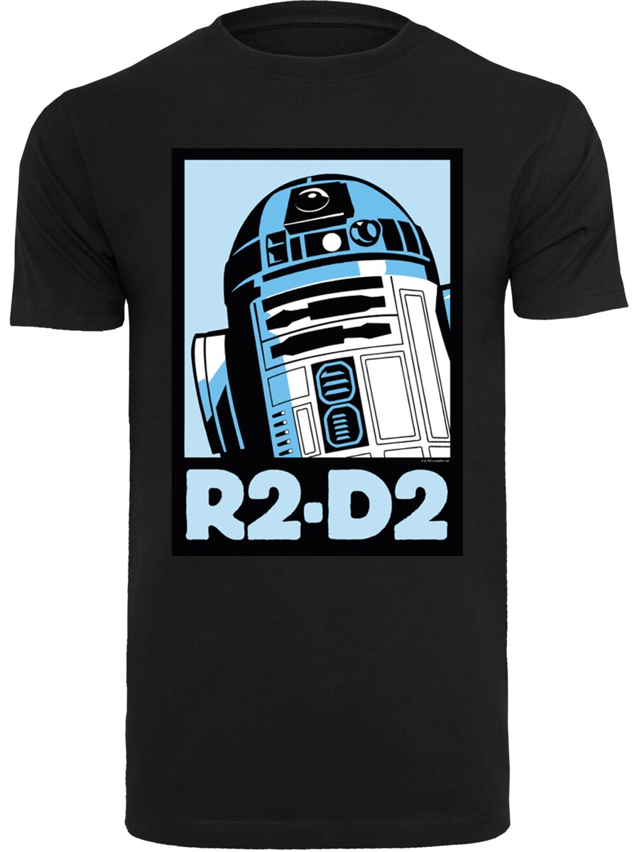 

Рубашка F4NT4STIC Star Wars R2-D2 Poster, черный