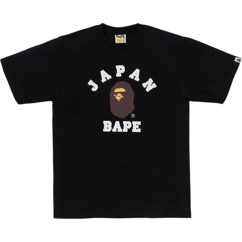 

Футболка Bape City Tokyo College A BATHING APE, черный