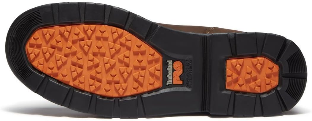 Timberland PRO мужские ботинки True Grit Chelsea с композитным защитным носком, водонепроницаемые, Dark Brown — фото 4