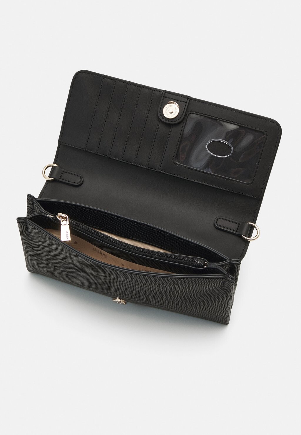 

Клатч NOELLE XBODY FLAP ORGANIZER Guess, черный