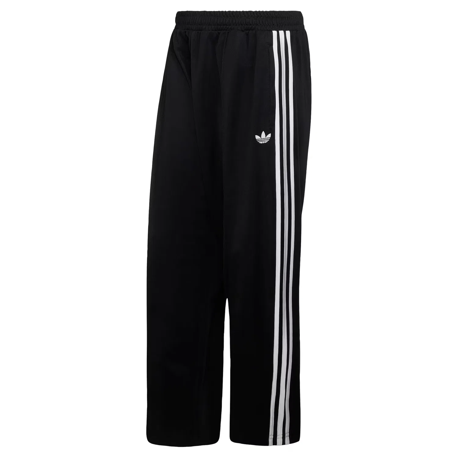 Брюки Adidas Originals с широкими штанинами, черные