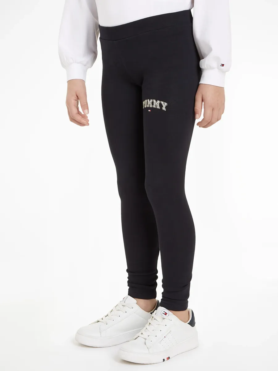 

Леггинсы Tommy Hilfiger "VARSITY FITTED LEGGING", дети до 16 лет, с надписью-логотипом, цвет Desert Sky