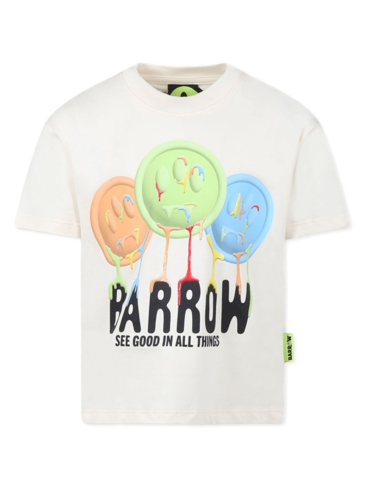 

Barrow kids футболка с принтом, белый