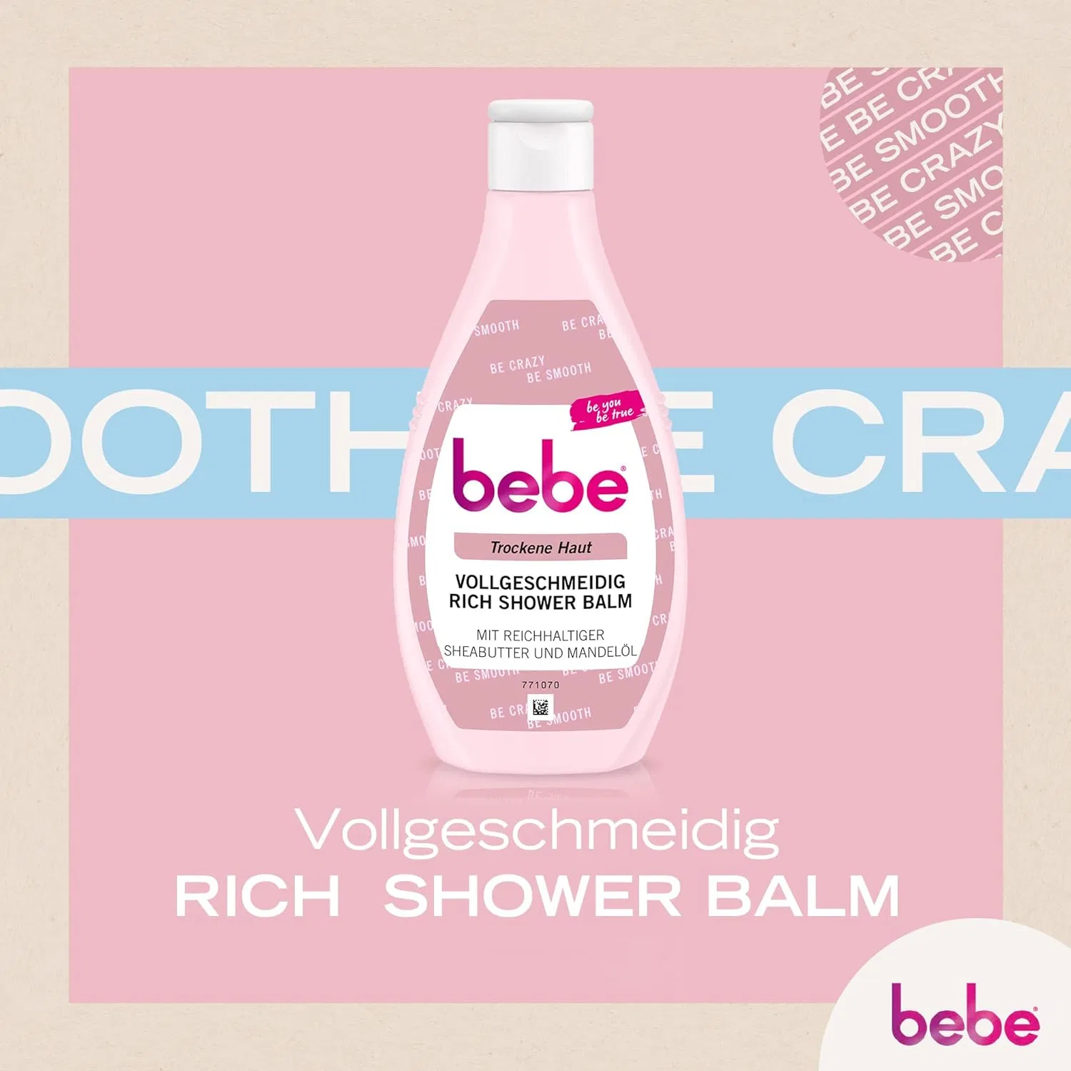 Бальзам для душа Bebe с маслом ши и миндаля, 6 x 250 мл Bebe — фото 2