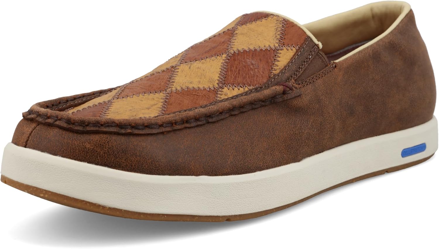 

Мокасины Twisted X для мужчин без шнурков, коричневый