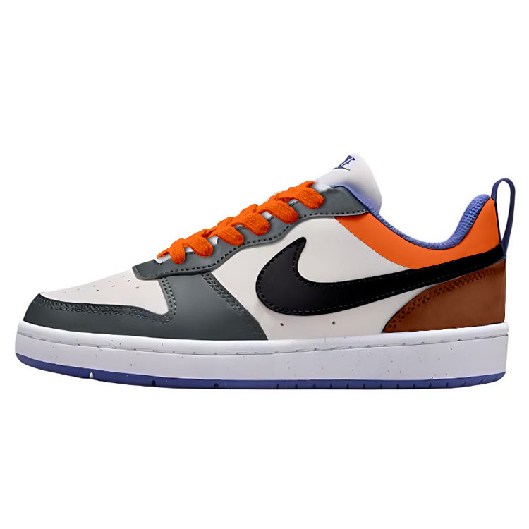 

Nike Кроссовки для скейтбординга Court Borough Orange Chocolates оранжевые зеленые коричневые для детей подростков