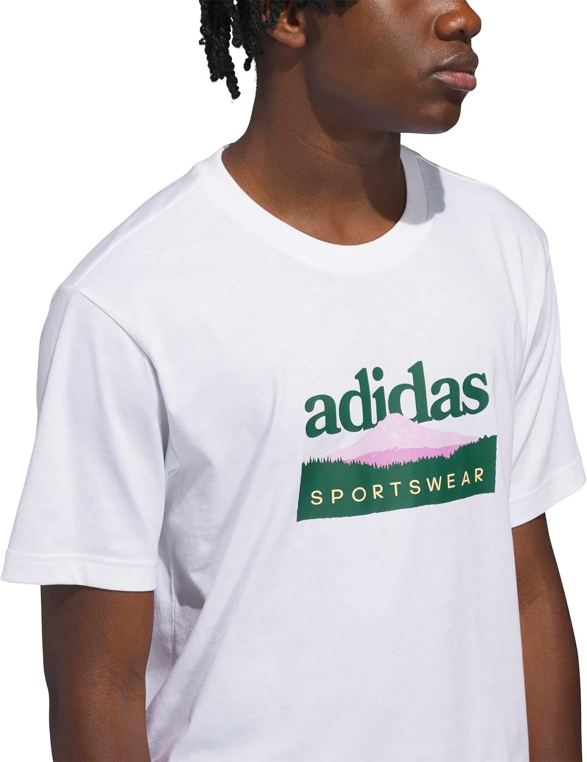 Мужская футболка adidas Sportsman Mountain Graphic — фото 4