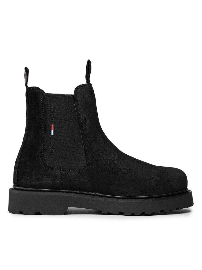 

Классические ботильоны Suede Chelsea Boot EM0EM00829 Tommy Jeans, черный