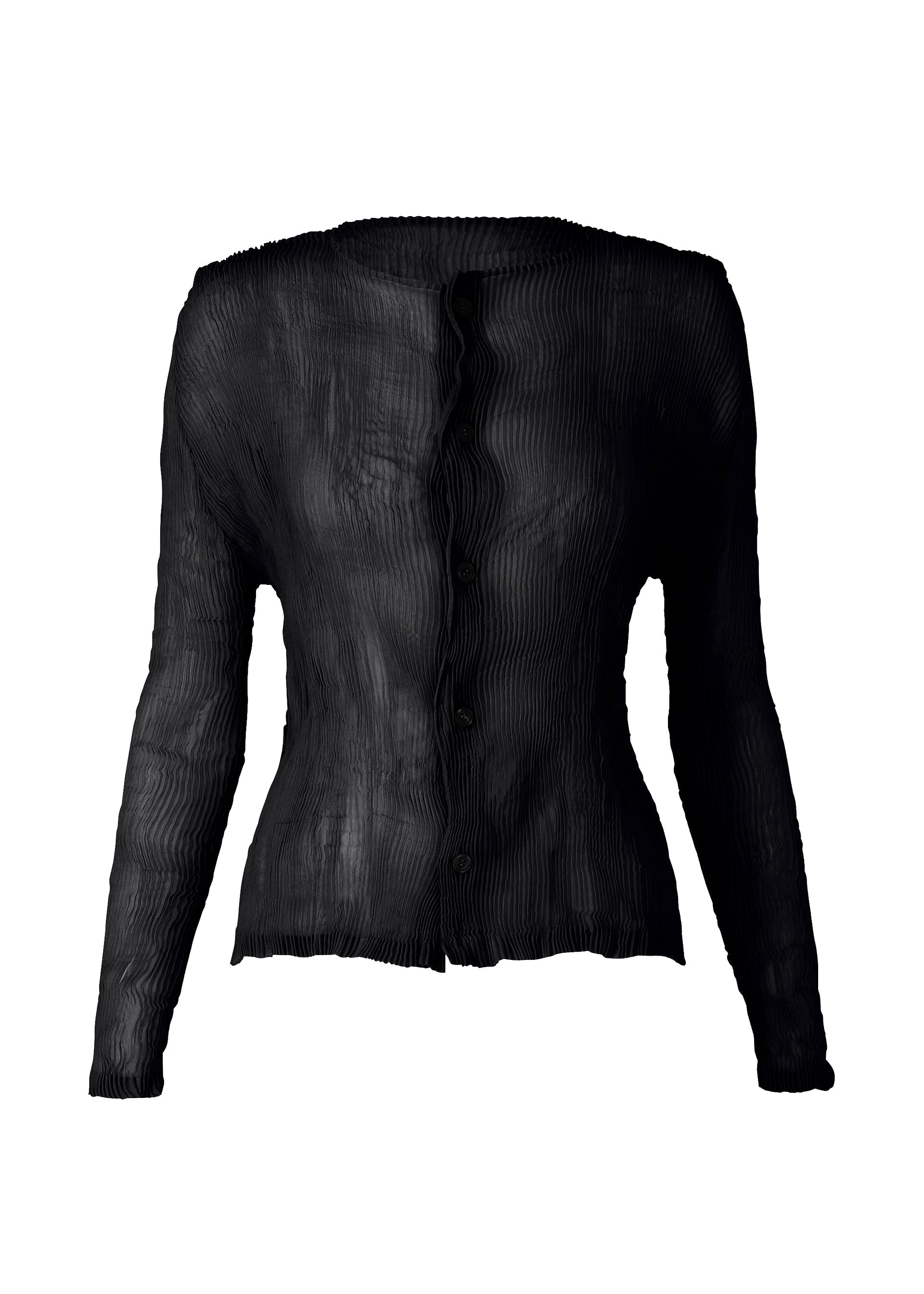 

Кардиган chiffon twist bk/wt-48 Issey Miyake, черный