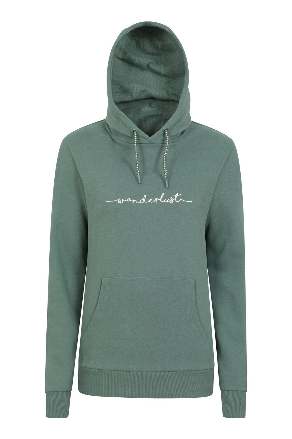

Женское худи с вышивкой Wanderlust Mountain Warehouse, зеленый