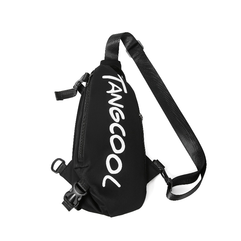 

TANGCOOL Нейлоновая слинг-сумка унисекс разноцветная, Black (Upgraded) No Hanging Doll