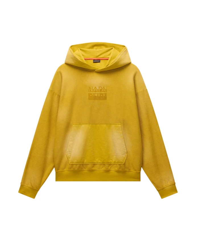 

Худи Comel из французской махровой ткани Napapijri, желтый