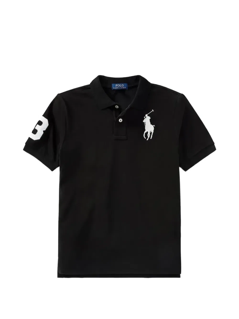Рубашка-поло Big Pony POLO RALPH LAUREN KIDS, черный