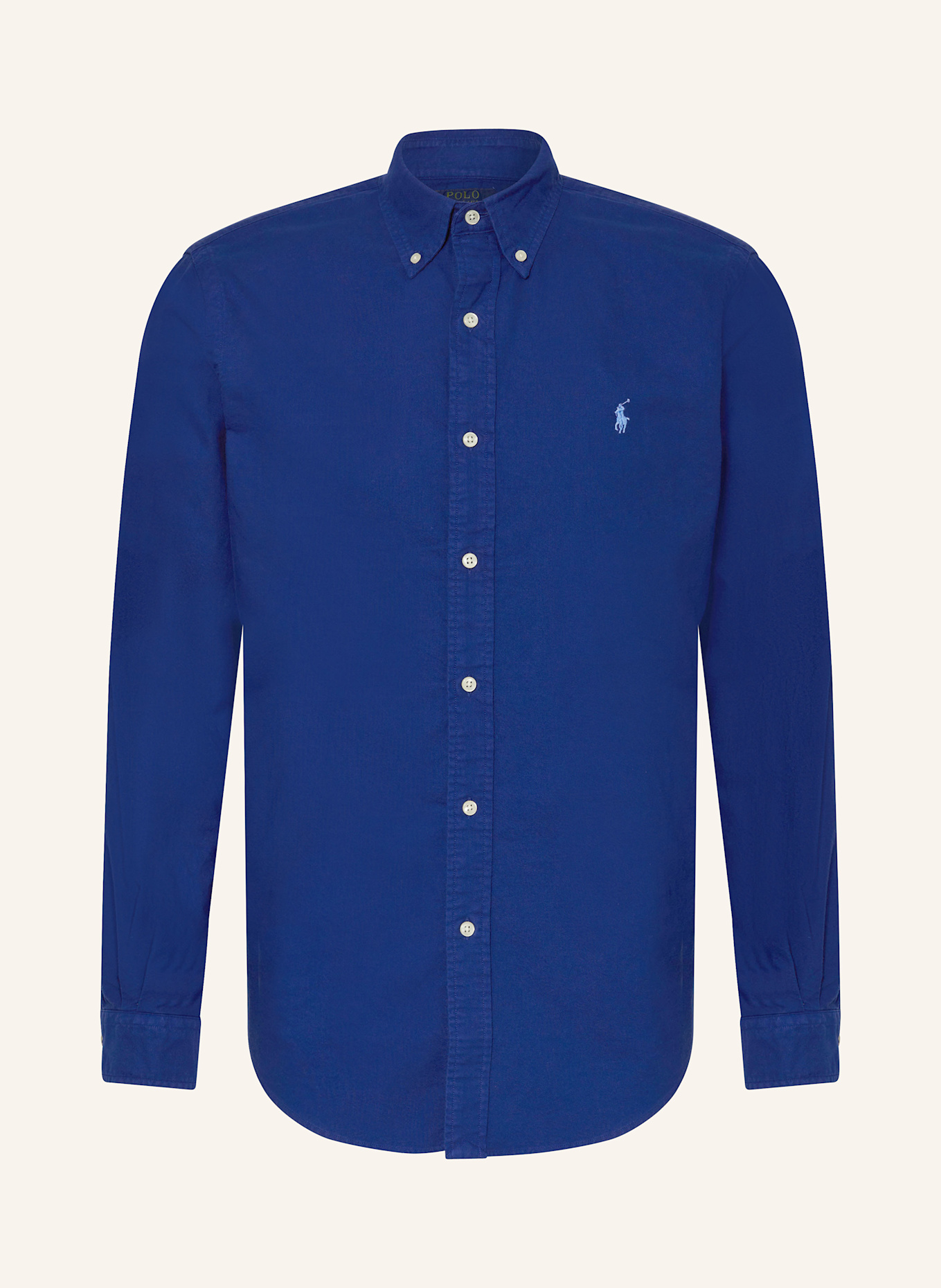 

Рубашка с индивидуальным пошивом Polo Ralph Lauren, синий