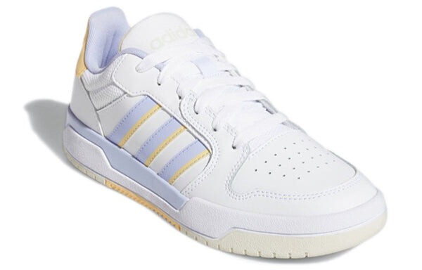 Кроссовки (WMNS) adidas Neo Entrap 'White Yellow Purple', белый — фото 3