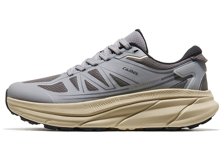 

Низкие кроссовки для бега для мужчин CAMEL, Sandstorm Gray/Slate Gray