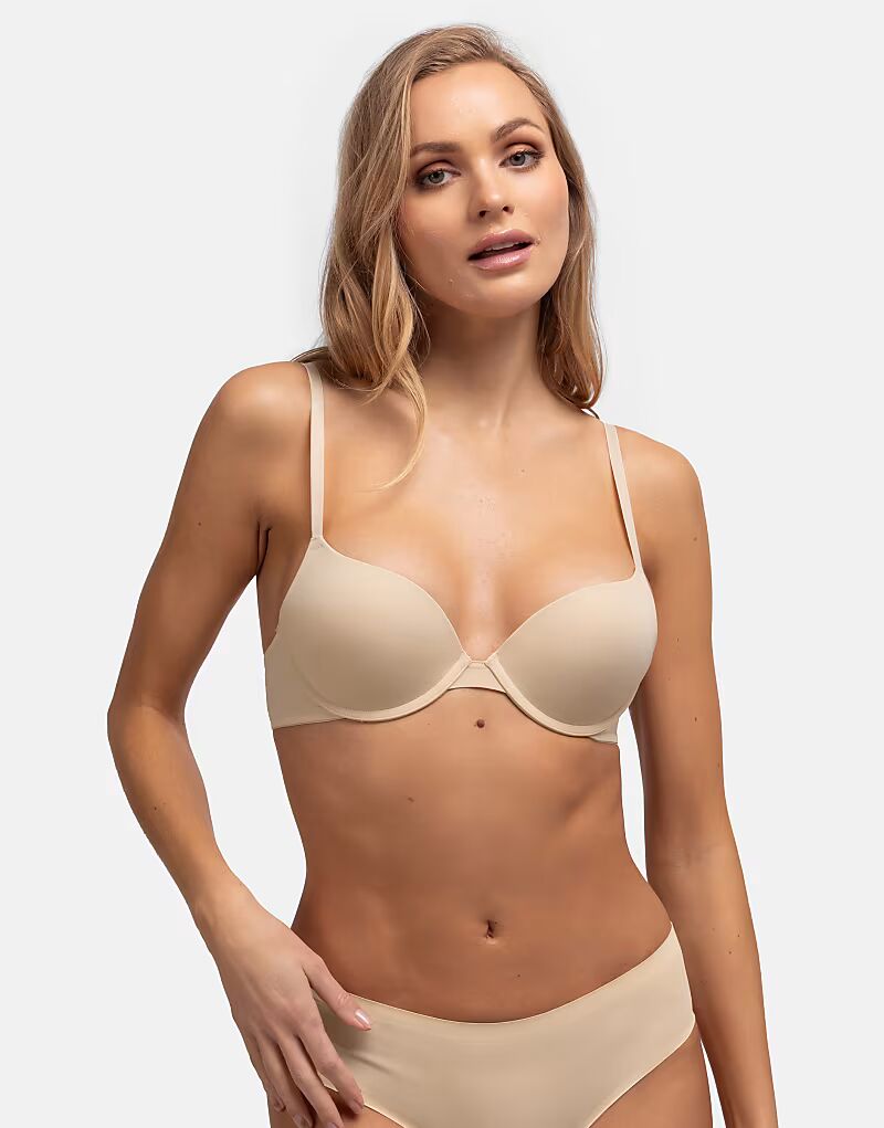

Бюстгальтер Michelle push-up demi beige бежевого цвета Dorina