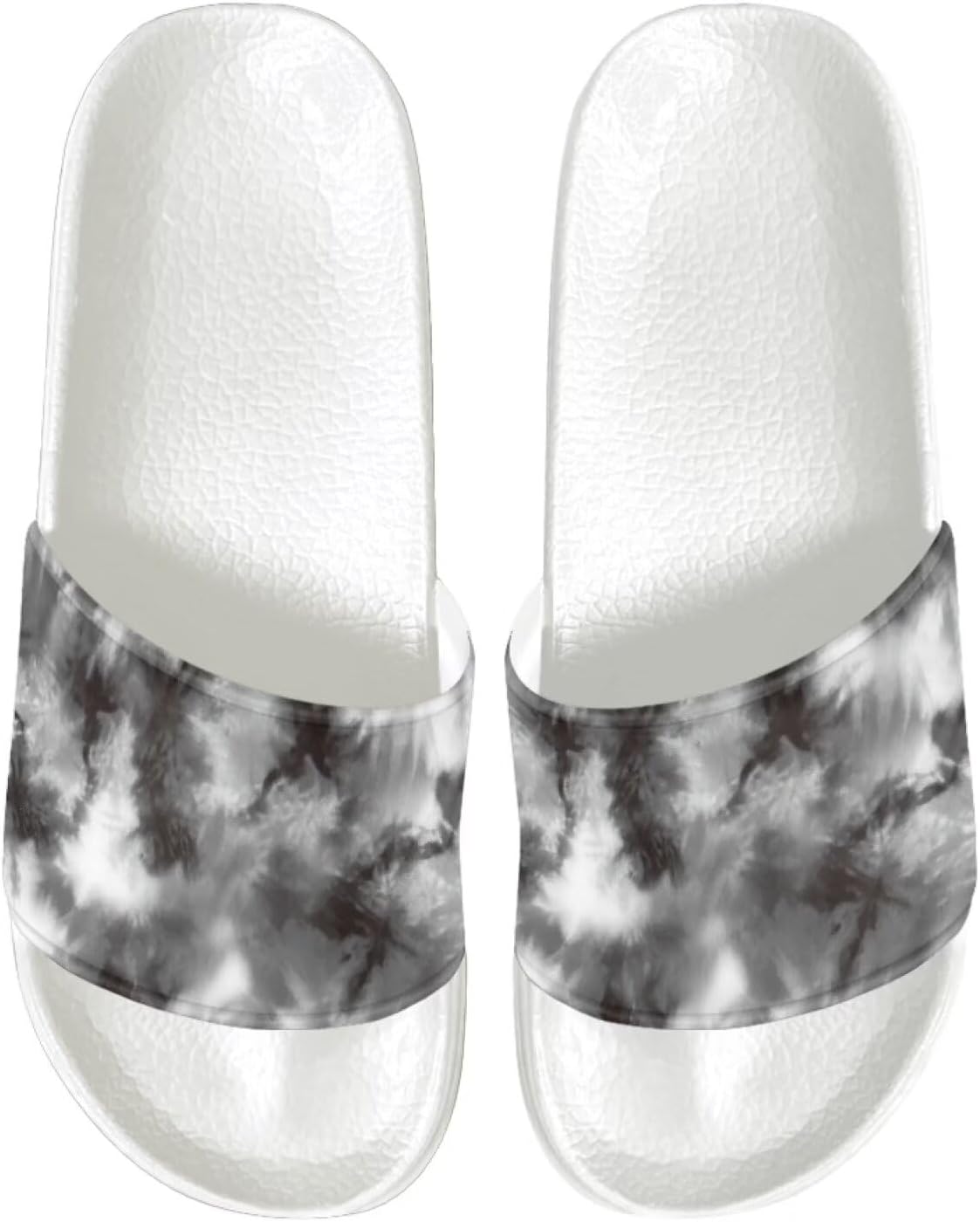 

Мужские шлепанцы Psesaysky, открытый носок, нескользящие для душа, с одной полосой, белые, удобная обувь с ультрамягкой подошвой, шлепанцы широкого размера для спа, ванной, бассейна и спортзала