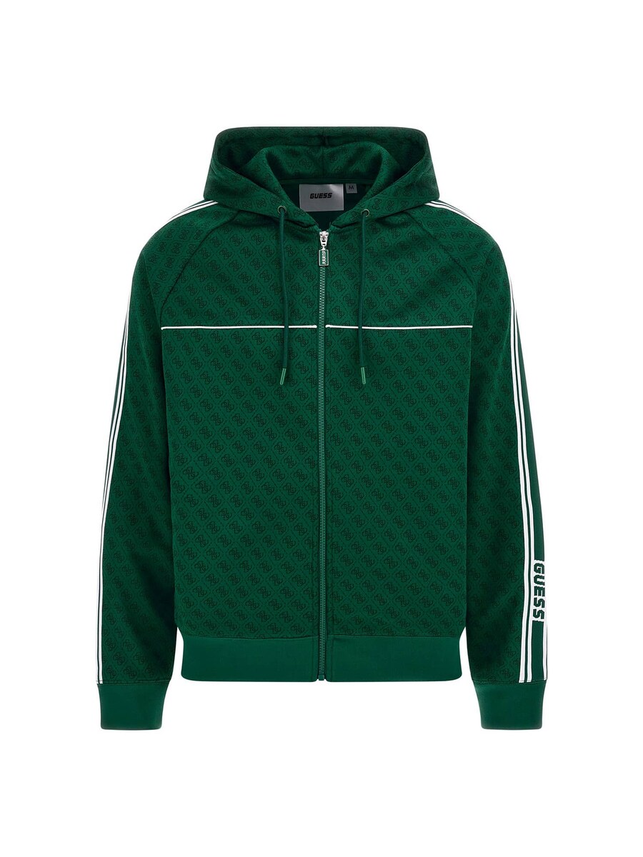 

Худи с капюшоном на молнии GUESS, Dark green