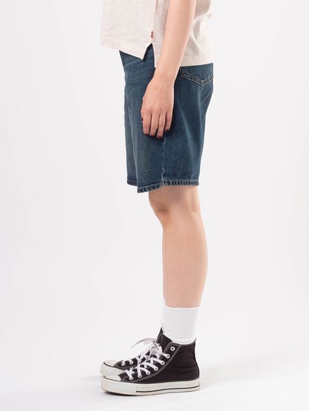 Джинсы-шорты BAGGY DAD, темно-синие Levi's, Dark Indigo - Worn In — фото 2