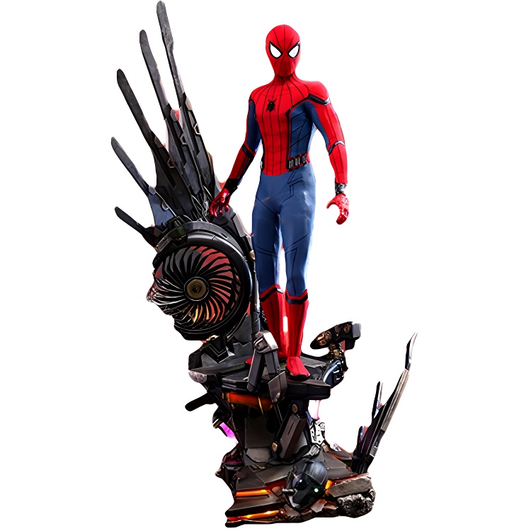 

Фигурка Spider Man Marvel 1/4 QS015 Hero Returns Deluxe Version Hot Toys, Spider-Man-Deluxe Version (Special Edition) with Accessories
