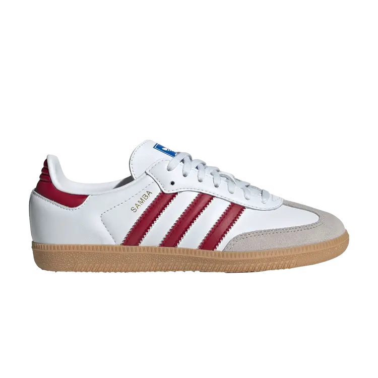 

Кроссовки Adidas Samba OG J, белый