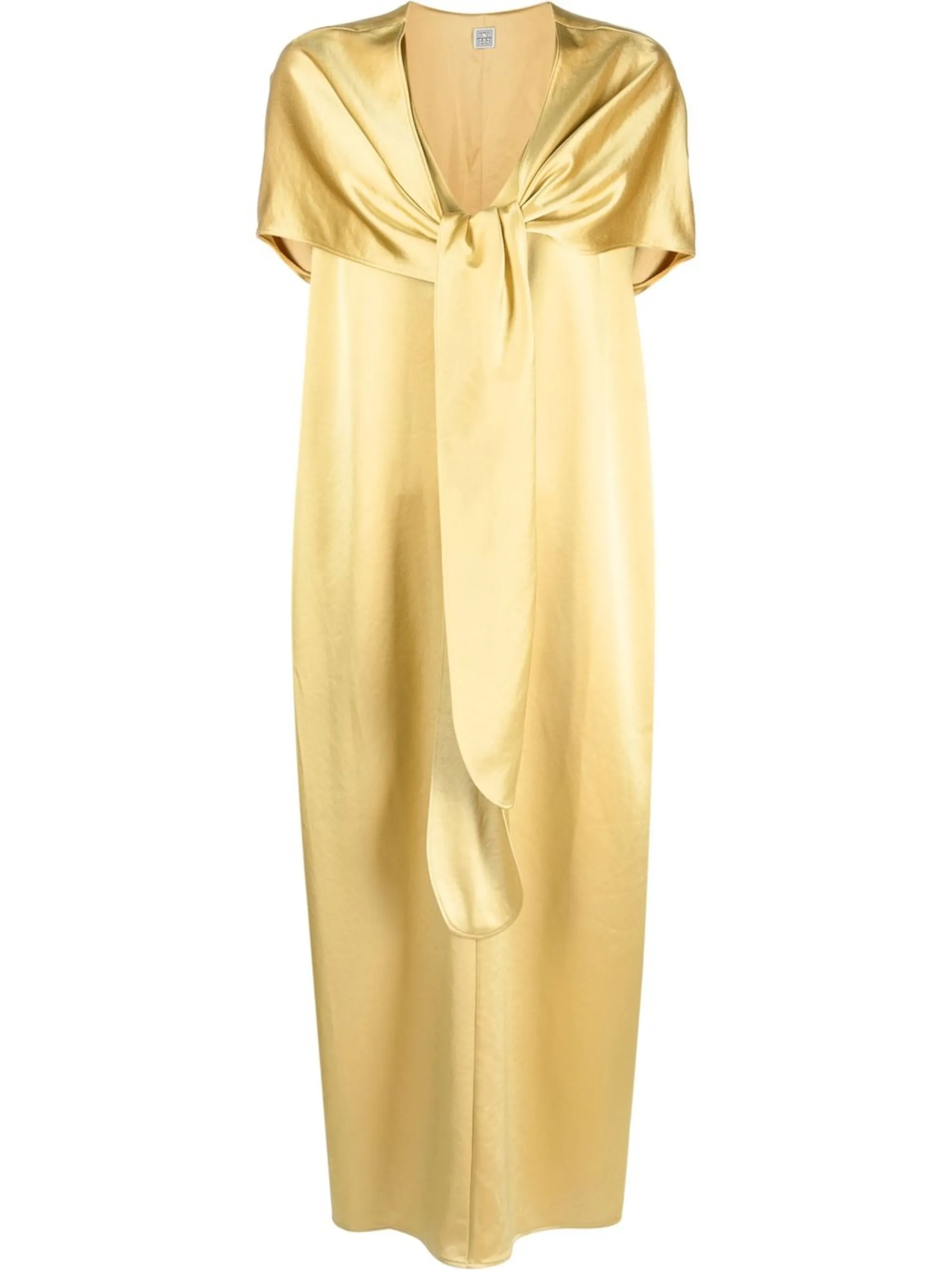 

Платье с кейпом Toteme, желтый