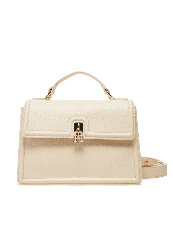 

Сумочка Th Eternity Mini Satchel AW0AW17176 Tommy Hilfiger, экрю, Белый, Сумочка Th Eternity Mini Satchel AW0AW17176 Tommy Hilfiger, экрю