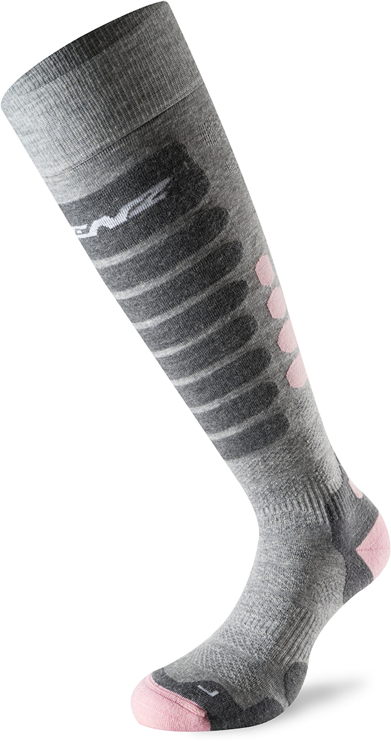 

Lenz Носки Skiing 2.0 grey/pink 35-38